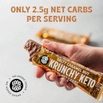 Keto Krunchy Bar - Salty Caramel Flavor
