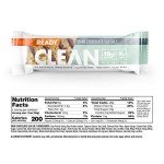Ready CLEAN Bar, 15g of Protein, 7g Fiber, 6.5g of Whole Grains, NON-GMO, Dark Chocolate Sea Salt, 1.98 Ounces, 12-Pack