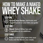 Naked WHEY 1LB 100% Grass Fed Unflavored Whey Protein Powder - US Farms, Only 1 Ingredient, Undenatured - No GMO, Soy or Gluten - No Preservatives - Promote Muscle Growth and Recovery - 15 Servings