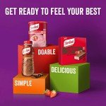 SlimFast Snack Bar, Low Calorie Snack, Strawberry Choc Flavour, 30 x 25 g Multipack