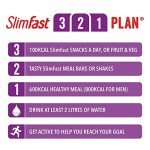 SlimFast Snack Bar, Low Calorie Snack, Strawberry Choc Flavour, 30 x 25 g Multipack