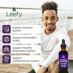 Leefy Organics Immunity Defense Blend - Organic, Fast Absorbing, Superfood Supplement to Support Immune System, Cold and Flu Relief I 2 Oz