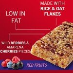 Enervit Competition Energy Bar (Red Fruits, Box of 25 Bars)