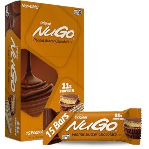 Peanut Butter NuGo Protein Bar, 11g Protein
