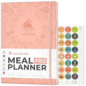 Clever Fox Meal Planner PRO: Weekly Weight Loss Journal