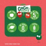 GoGo squeeZ Apple Strawberry Fruit Smoothie Pouches