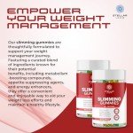 Vegan ACV Gummies for Natural Weight Loss - 60ct