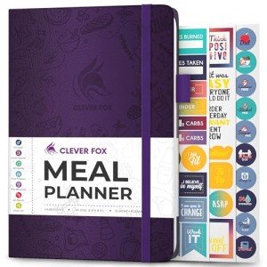 Clever Fox Meal Planner Journal for Weight Loss