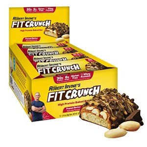 Fit Crunch Peanut Butter Bars by Chef Robert Irvine, 12 Pack