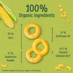 Organic Melty Sweetcorn Rings for Babies (Pack of 8)