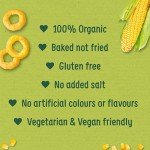 Organic Melty Sweetcorn Rings for Babies (Pack of 8)