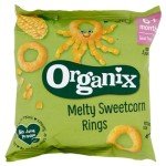 Organic Melty Sweetcorn Rings for Babies (Pack of 8)