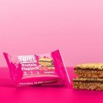 TRIBE Raspberry Protein Flapjack Bars – 12 Pack