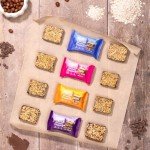 TRIBE Raspberry Protein Flapjack Bars – 12 Pack