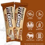 FITCRUNCH Cinnamon Twist Protein Snack Bars - 9 Pack