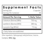 Laktoferrin with Colostrum - Immune Support Capsules