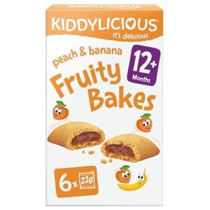 Peach & Banana Fruity Bakes - Kids Snack