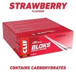 Strawberry CLIF Bar BLOKS Energy Chews - 18 Pack