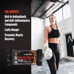 High Protein Nut-Free Cherry Flapjack Bars - 12 Pack