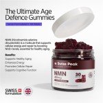 Swiss Peak NMN Vegan Gummies – 400mg, 30 Count