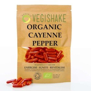 Organic Cayenne Pepper Fat Burner Tablets - 400 Caps