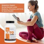 Keto Living Sugar Control - Berberine & Chromium Supplement