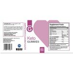 GO G Keto Gummies - Advanced Fat Burner 60ct