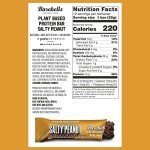 Barebells Vegan Protein Bars - Salty Peanut - 12 Count