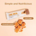 NUPO Caramel Meal Replacement Bar - 15 Pack