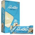 NuGo All-Natural Vanilla Yogurt Nutrition Bars - 15 Pack
