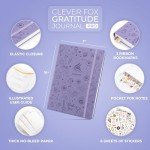 Clever Fox Gratitude Journal - 3 Month Happiness Planner