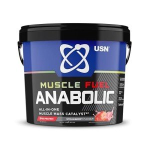 USN Muscle Fuel Anabolic Mass Gainer - Strawberry 4kg