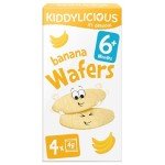 Kiddylicious Gluten-Free Banana Mini Wafers for Kids