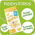 Kiddylicious Gluten-Free Banana Mini Wafers for Kids