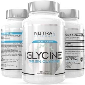 Pure Glycine 1300mg Capsules - 2 Month Supply