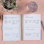 Erin Condren A5 Daily Wellness Planner - Stay Productive