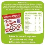 Kiddylicious Strawberry Wriggles - Fruity Kids' Snack