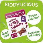 Raspberry Crispy Tiddlers - Healthy Fruit Snack