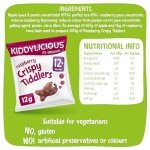 Raspberry Crispy Tiddlers - Healthy Fruit Snack