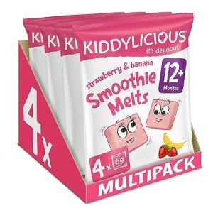 Strawberry & Banana Smoothie Melts for Kids