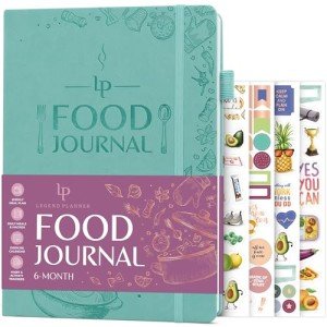 Legend Planner Food Journal - Aquamarine 7x10
