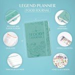 Legend Planner Food Journal - Aquamarine 7x10