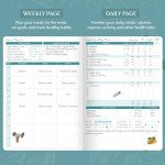 Legend Planner Food Journal - Aquamarine 7x10