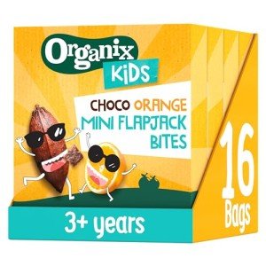 Choco Orange Mini Flapjack Bites for Kids