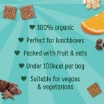 Choco Orange Mini Flapjack Bites for Kids