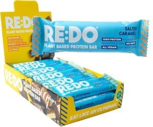Vegan & Nut-Free Salted Caramel Protein Bars 18 Pack