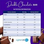 LighterLife Double Chocolate Protein Meal Bars, 16 Pack