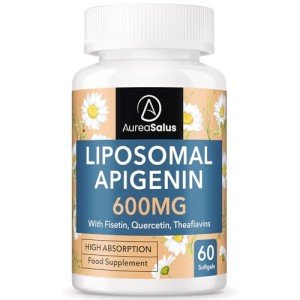 Liposomal Apigenin 600mg Softgels for Relaxation