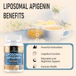 Liposomal Apigenin 600mg Softgels for Relaxation