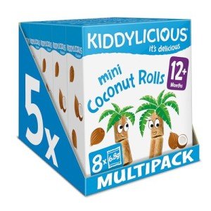 Kiddylicious Coconut Rolls - Kids' Snack Bundle